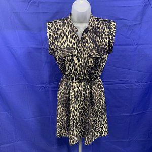 Woman's Speed Control Leopard Print Dress Size M